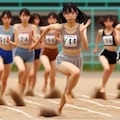 運動会で裸足になるタイプ 6枚目