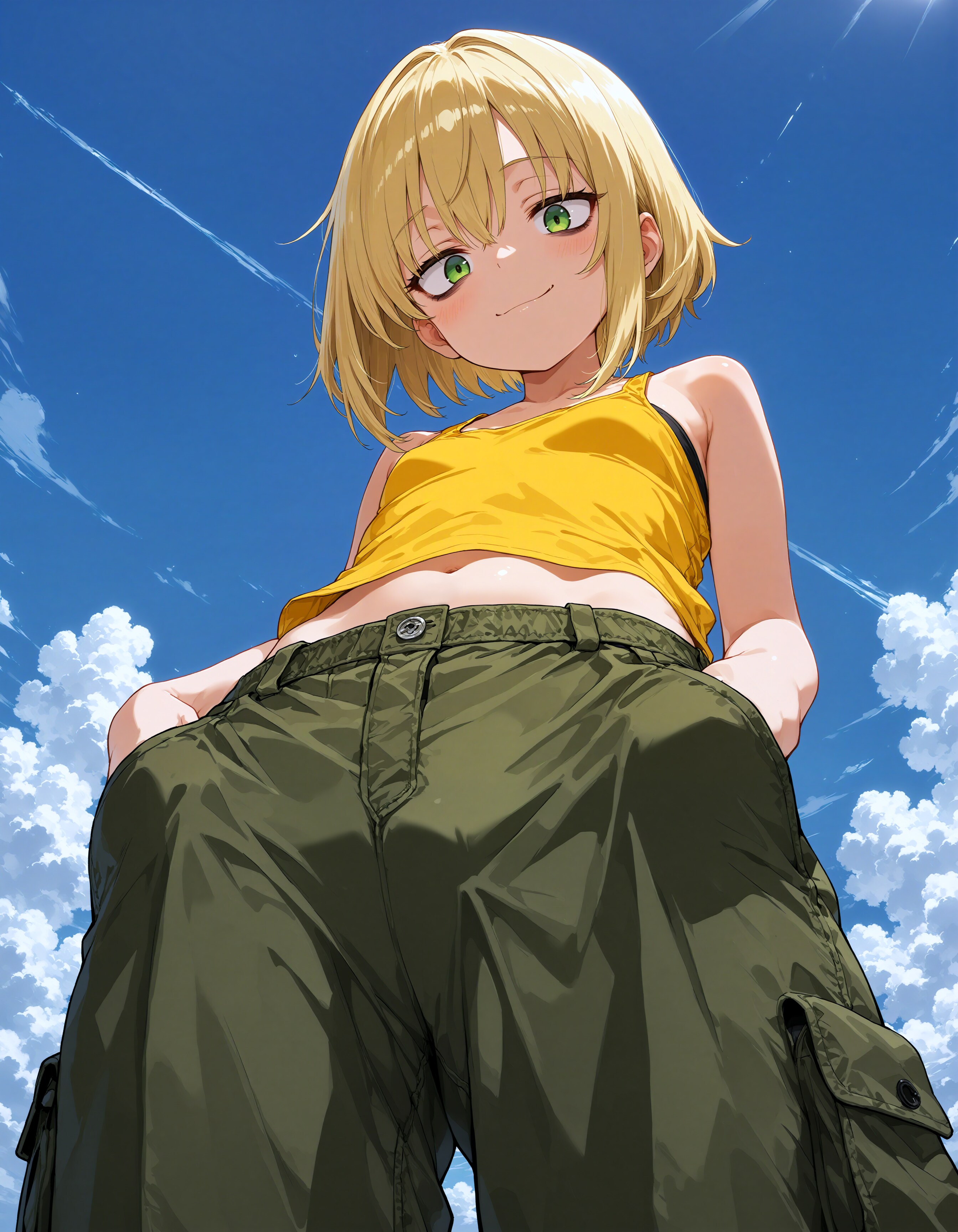 見上げる夏