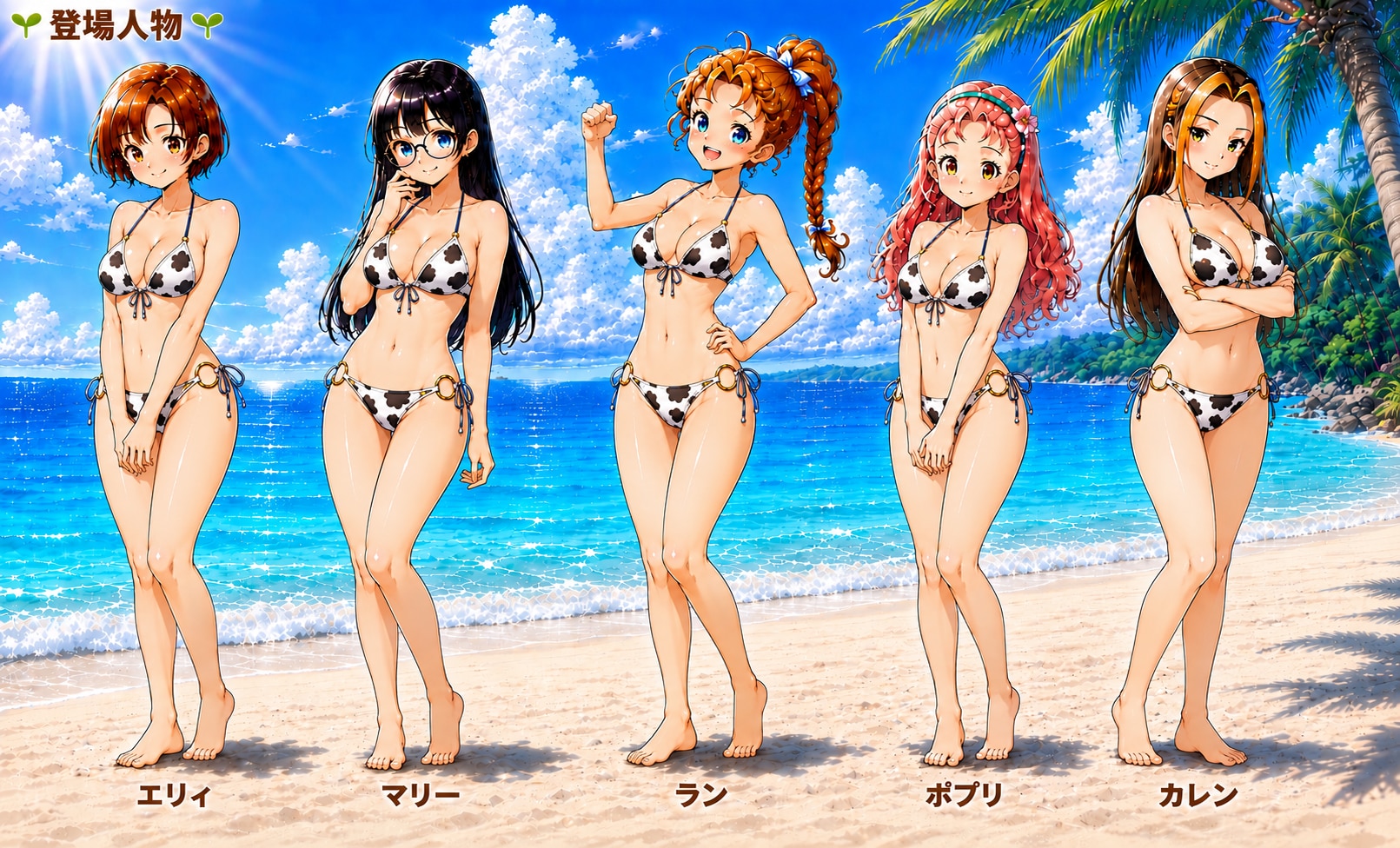 牛ビキニ