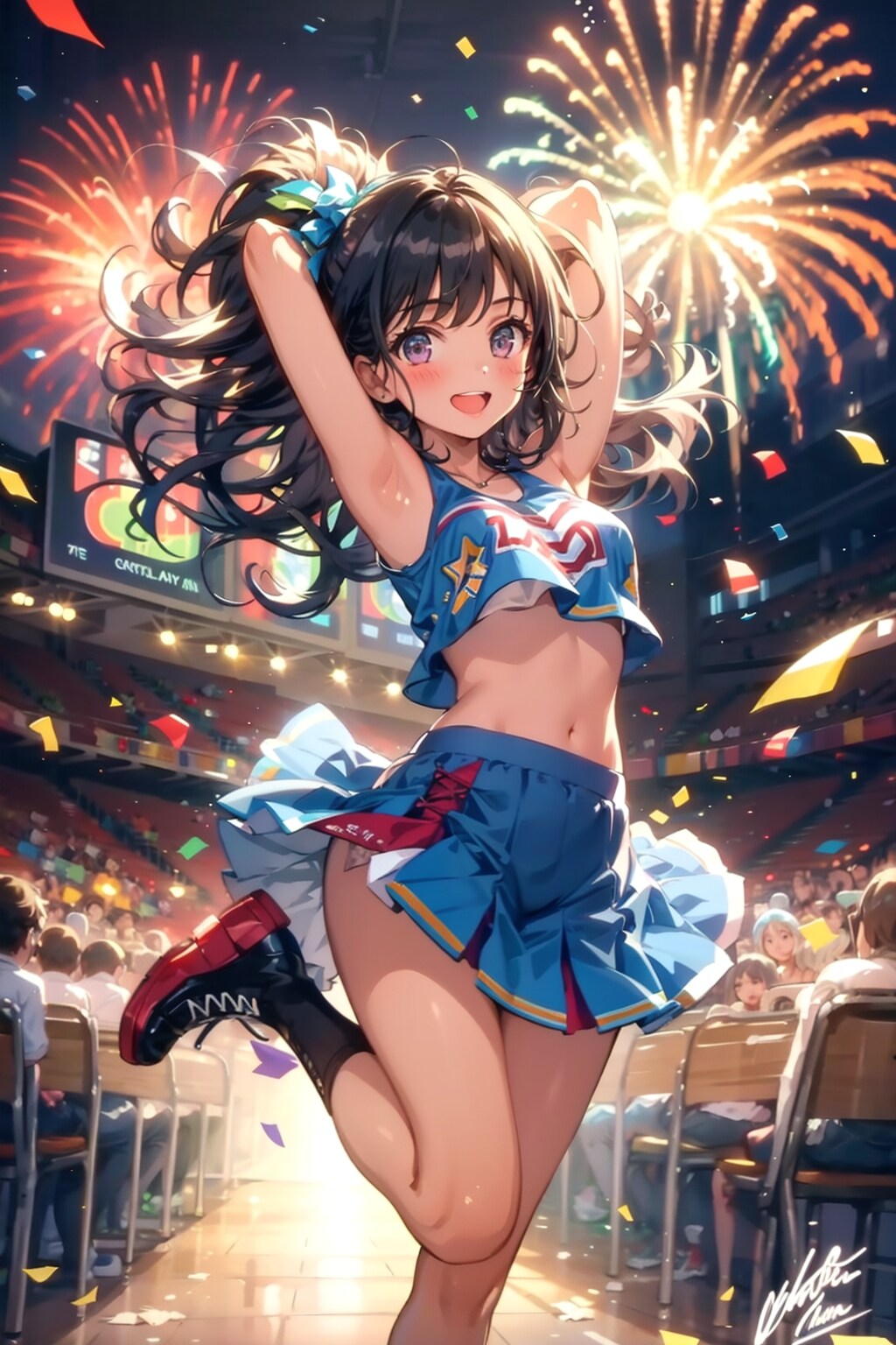 美少女チアガール