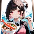 お待たせしました！海鮮麺です！ 2枚目