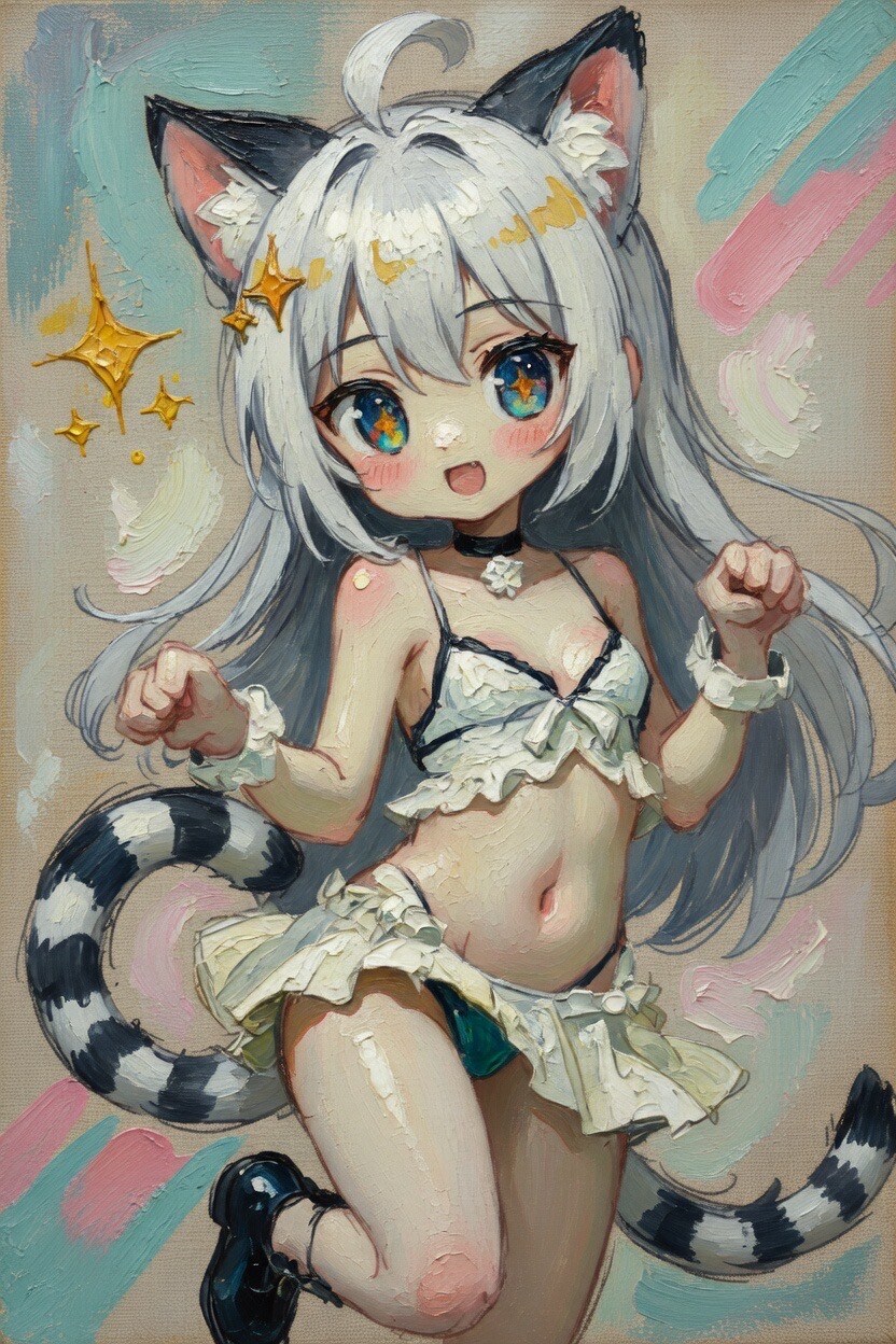 ねこしっぽがふたつ
