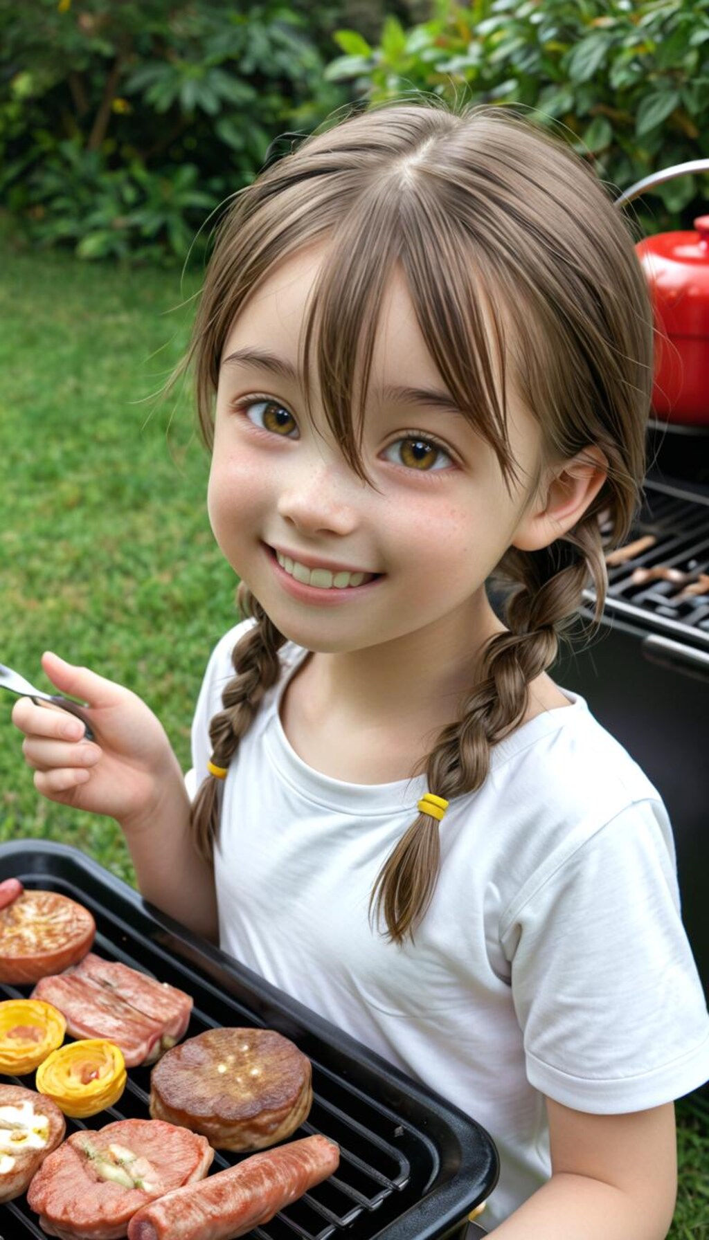 「焼き土下座・・・！制裁・・・！」とか言いながら肉を焼く妹は疲れているに違いない