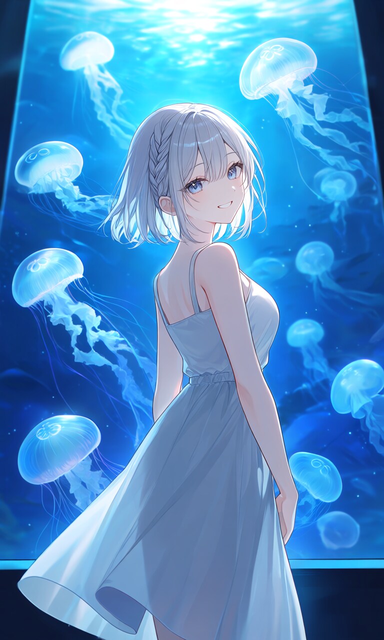 水族館で　① | の人気AIイラスト・グラビア