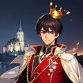 王冠をかぶった、黒髪短髪男性★その3(10枚) 4枚目