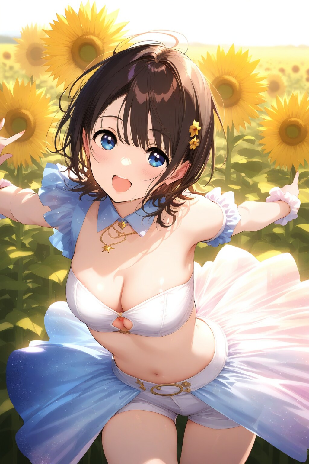 you are sunflower idol