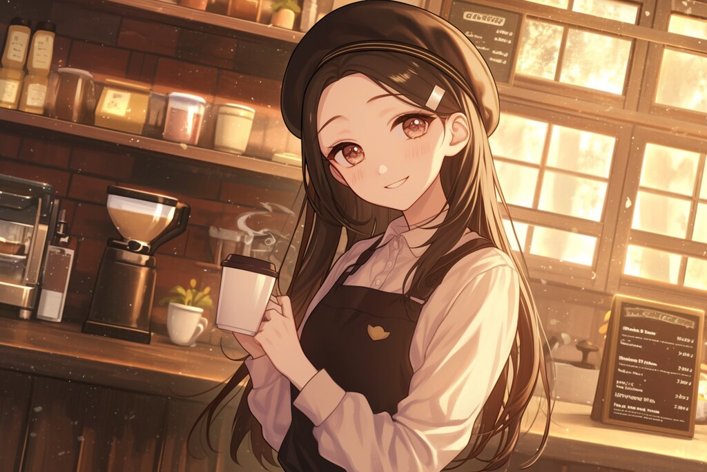 カフェのお姉さん☕✨117