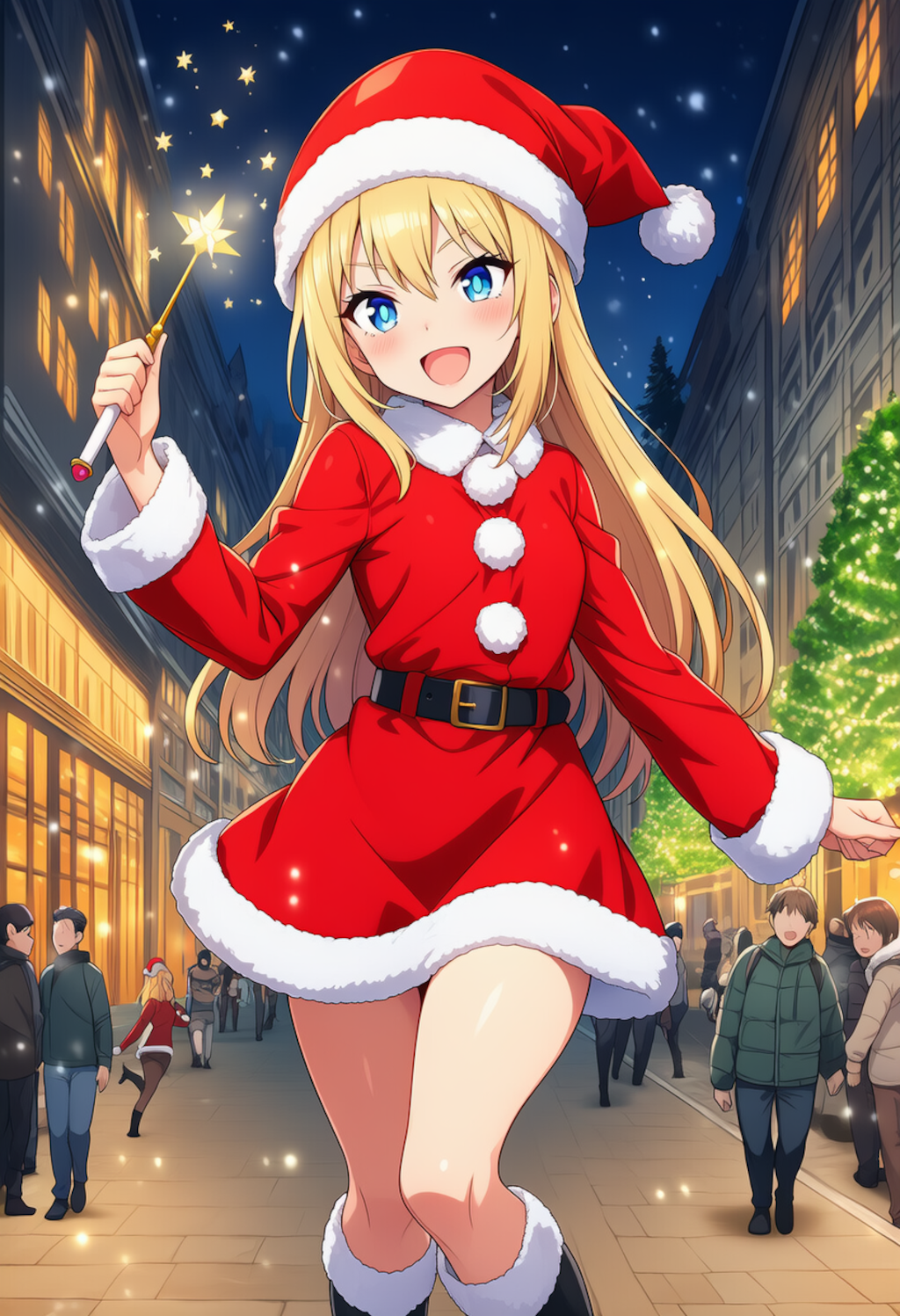 クリスマス魔法少女