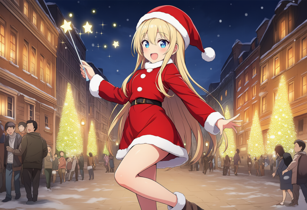 クリスマス魔法少女