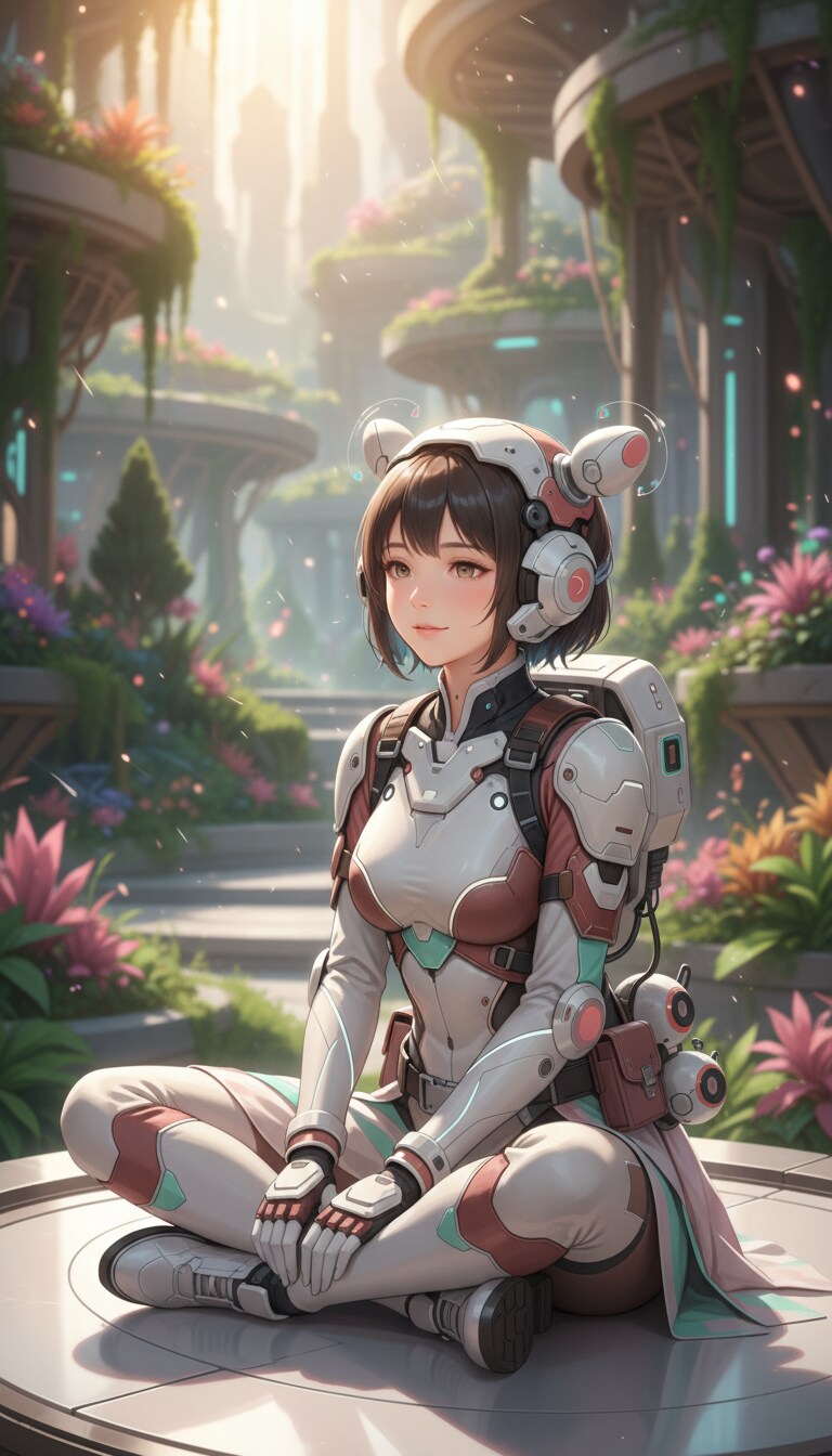 癒し系ケモミミパワードスーツ