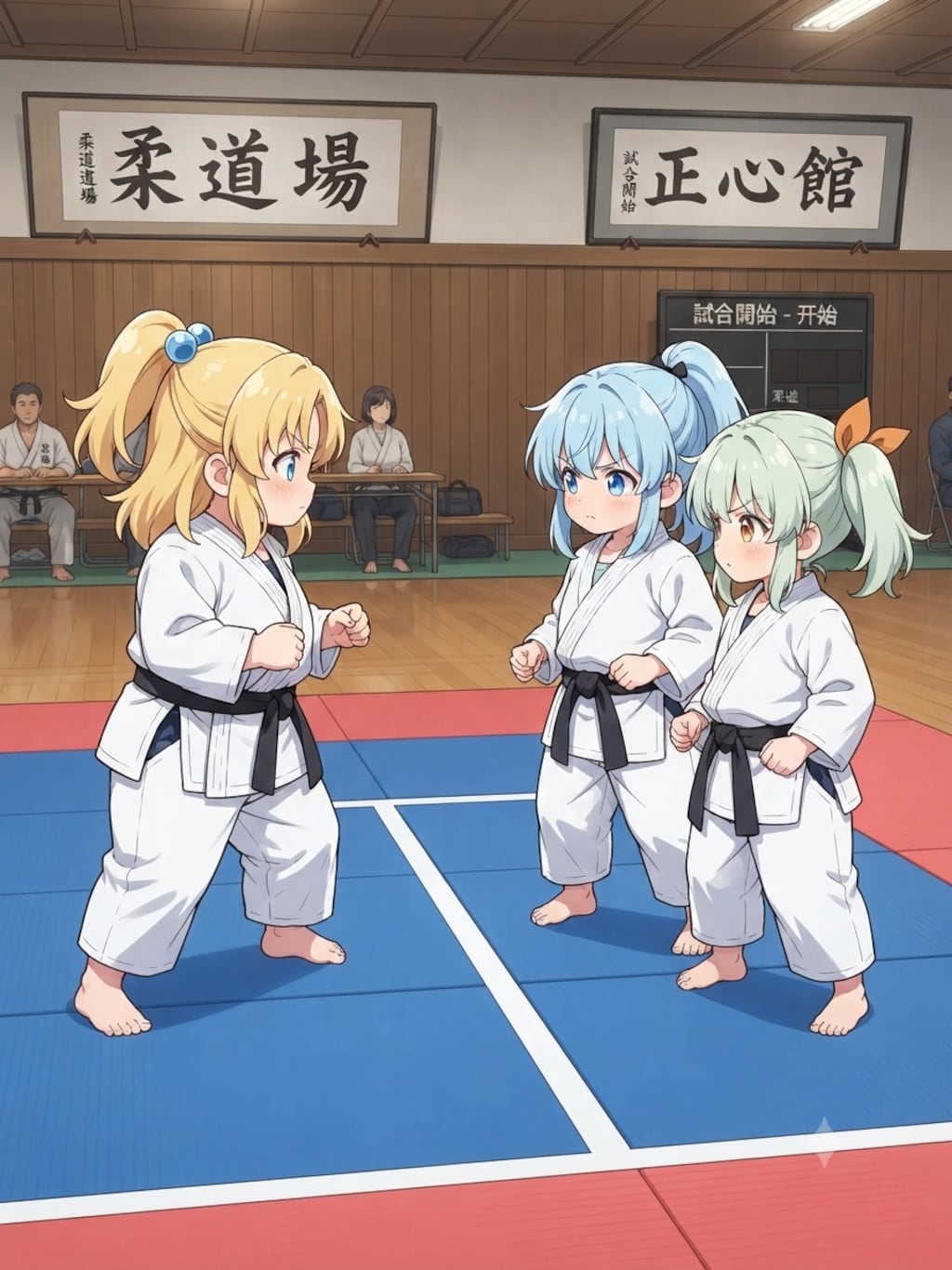 スリーブレス学園 柔道部練習試合？