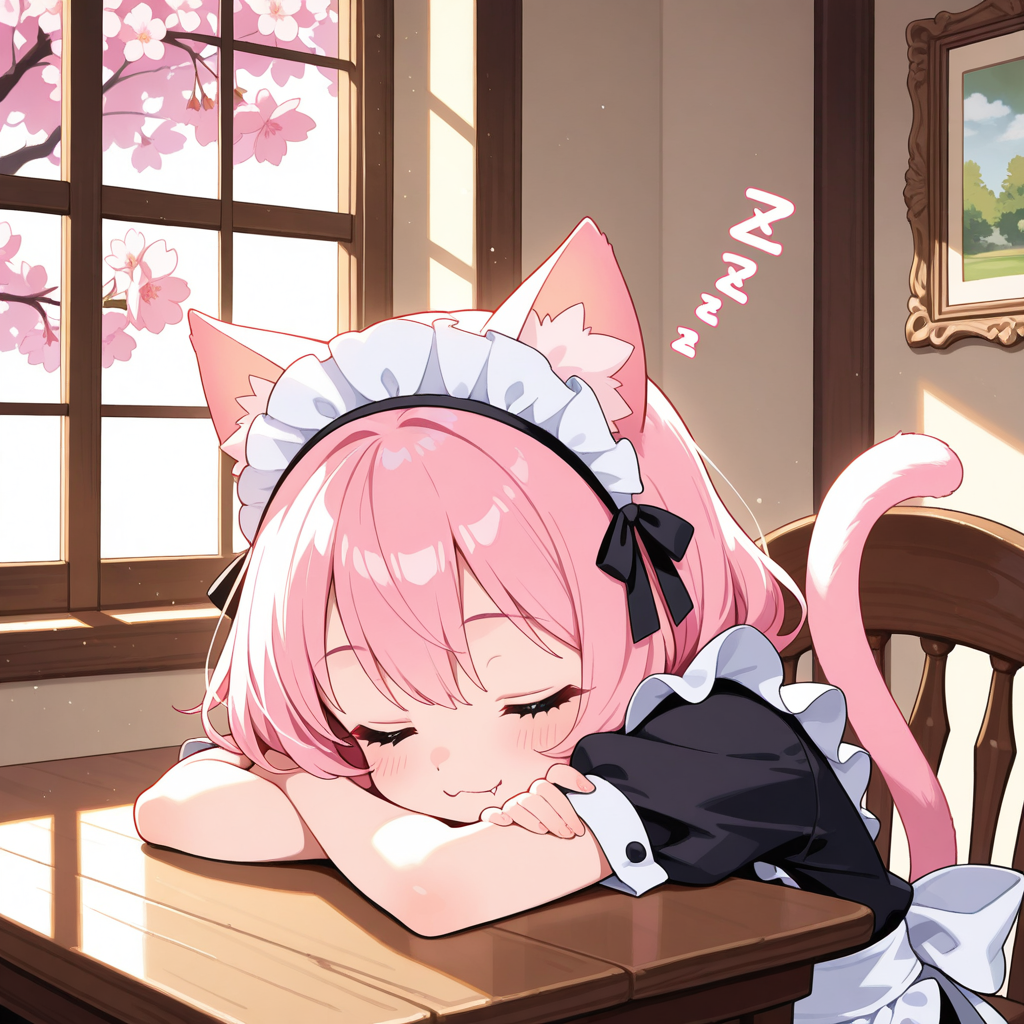 ほらっ！！早く起きないと怒られるよ～！！