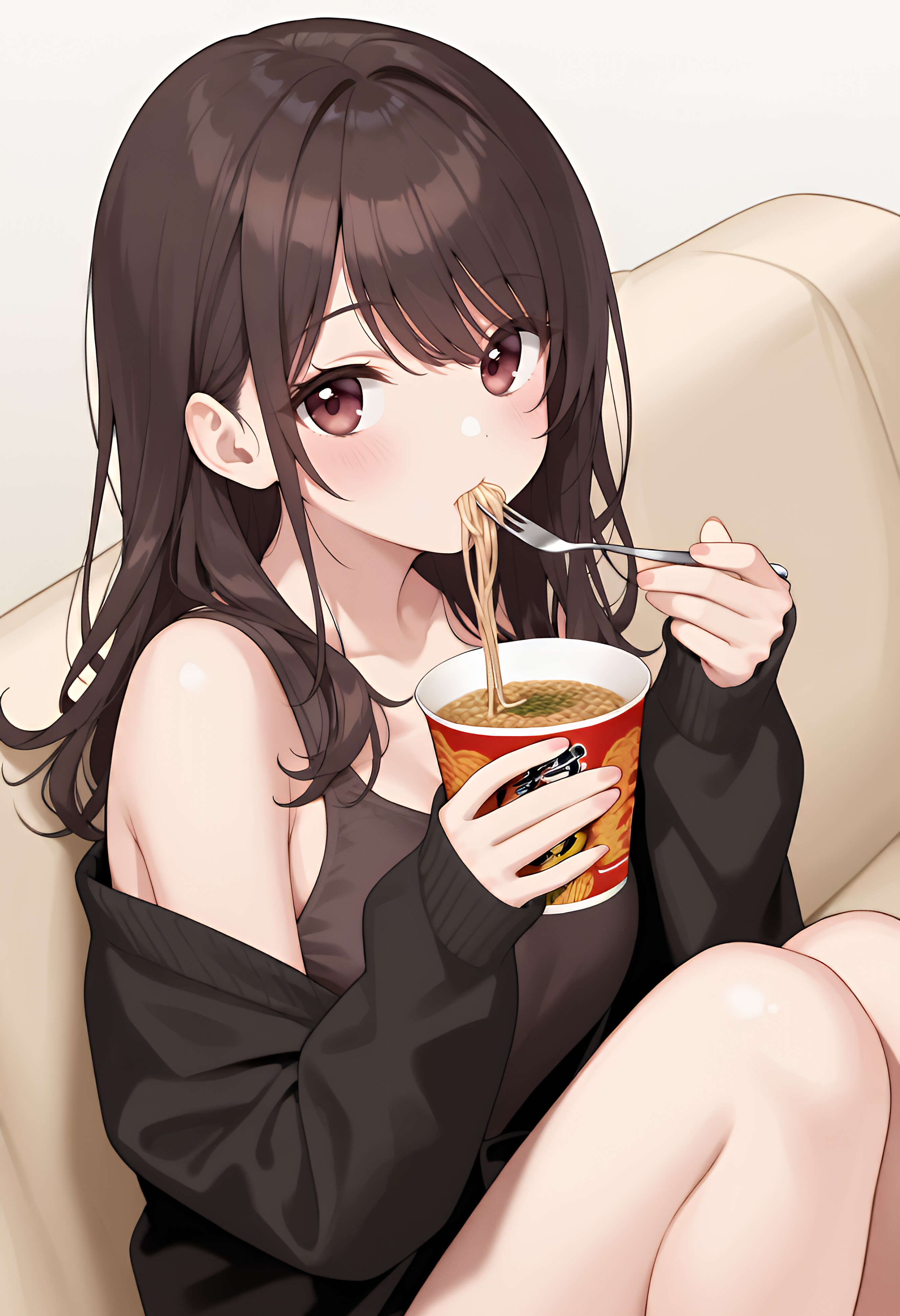 夜食 | の人気AIイラスト・グラビア