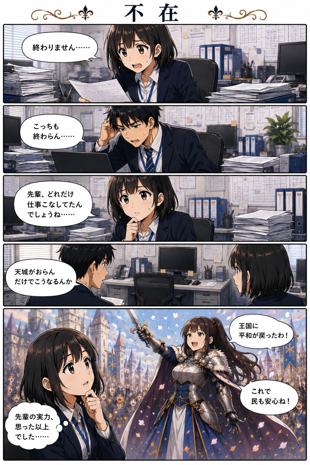 第19話　不在