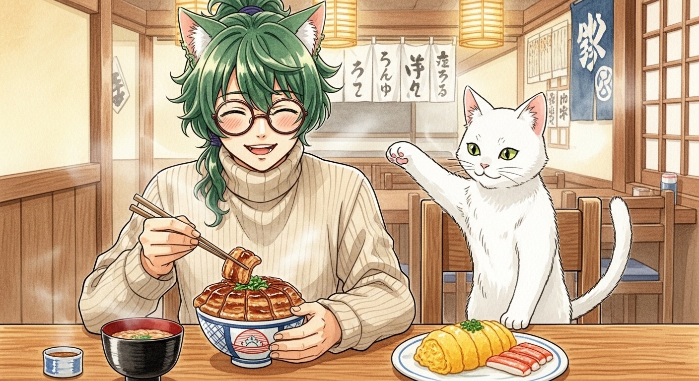 ２月１０日は豚丼の日、ニットの日 | の人気AIイラスト・グラビア