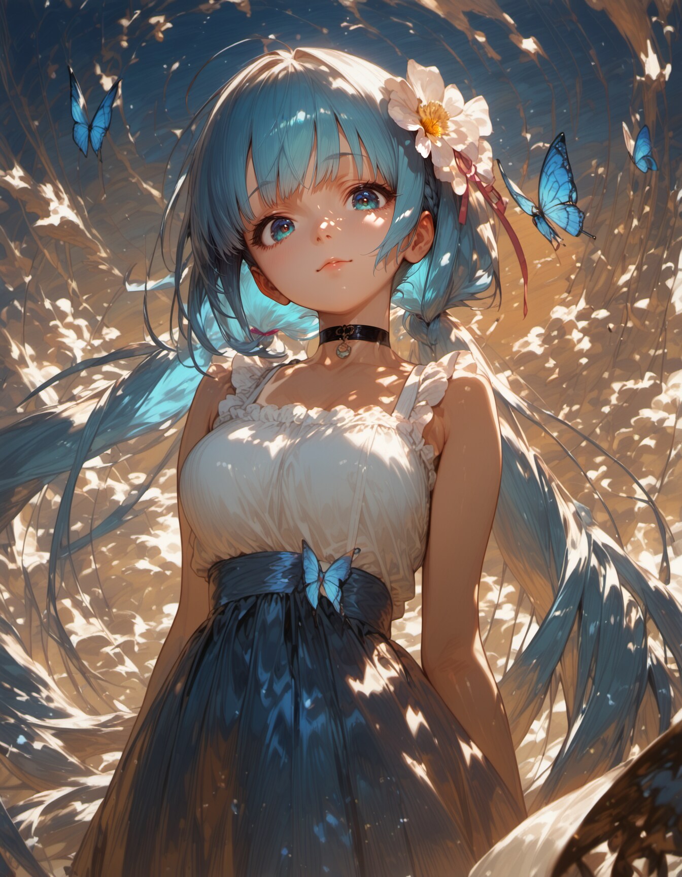 blue butterfly | の人気AIイラスト・グラビア