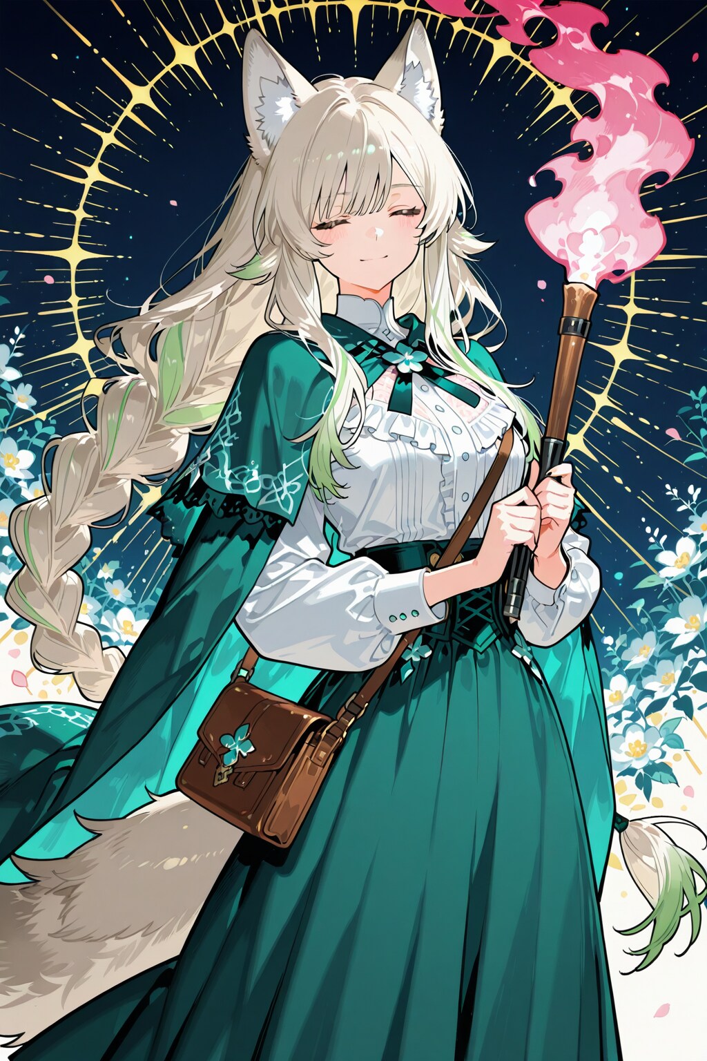 人狼魔法薬師（2Pカラー） | の人気AIイラスト・グラビア