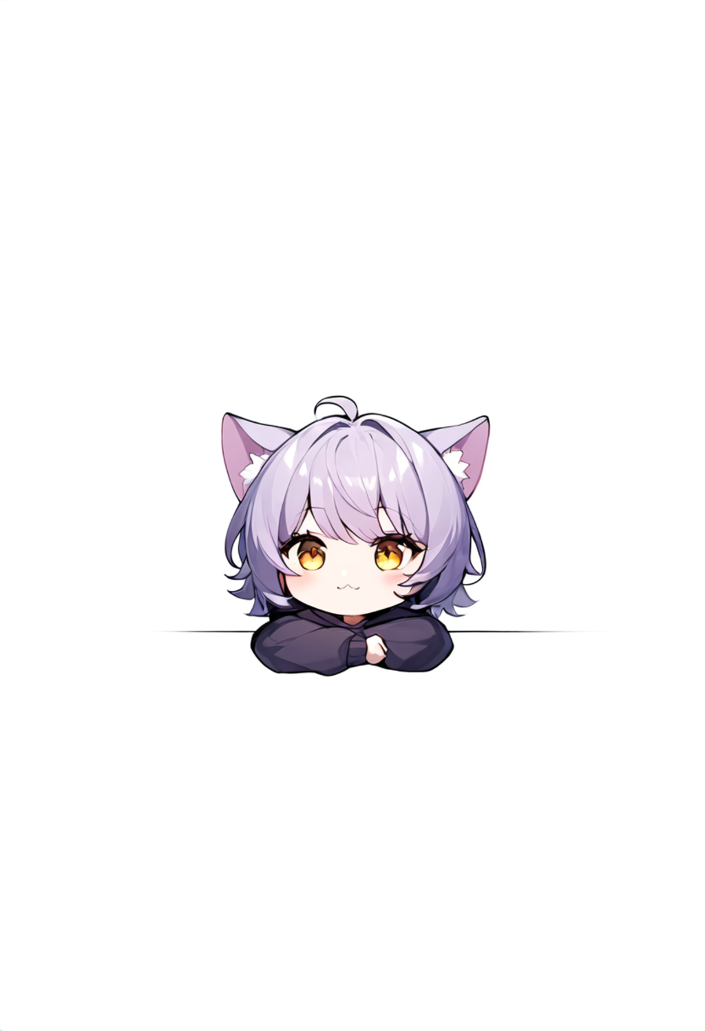 【ちびキャラ】ネコ娘【250118 / 12枚】