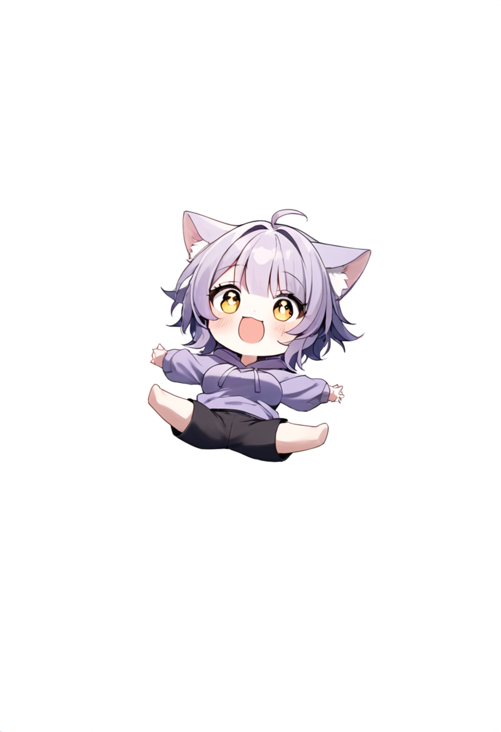 【ちびキャラ】ネコ娘【250118 / 12枚】