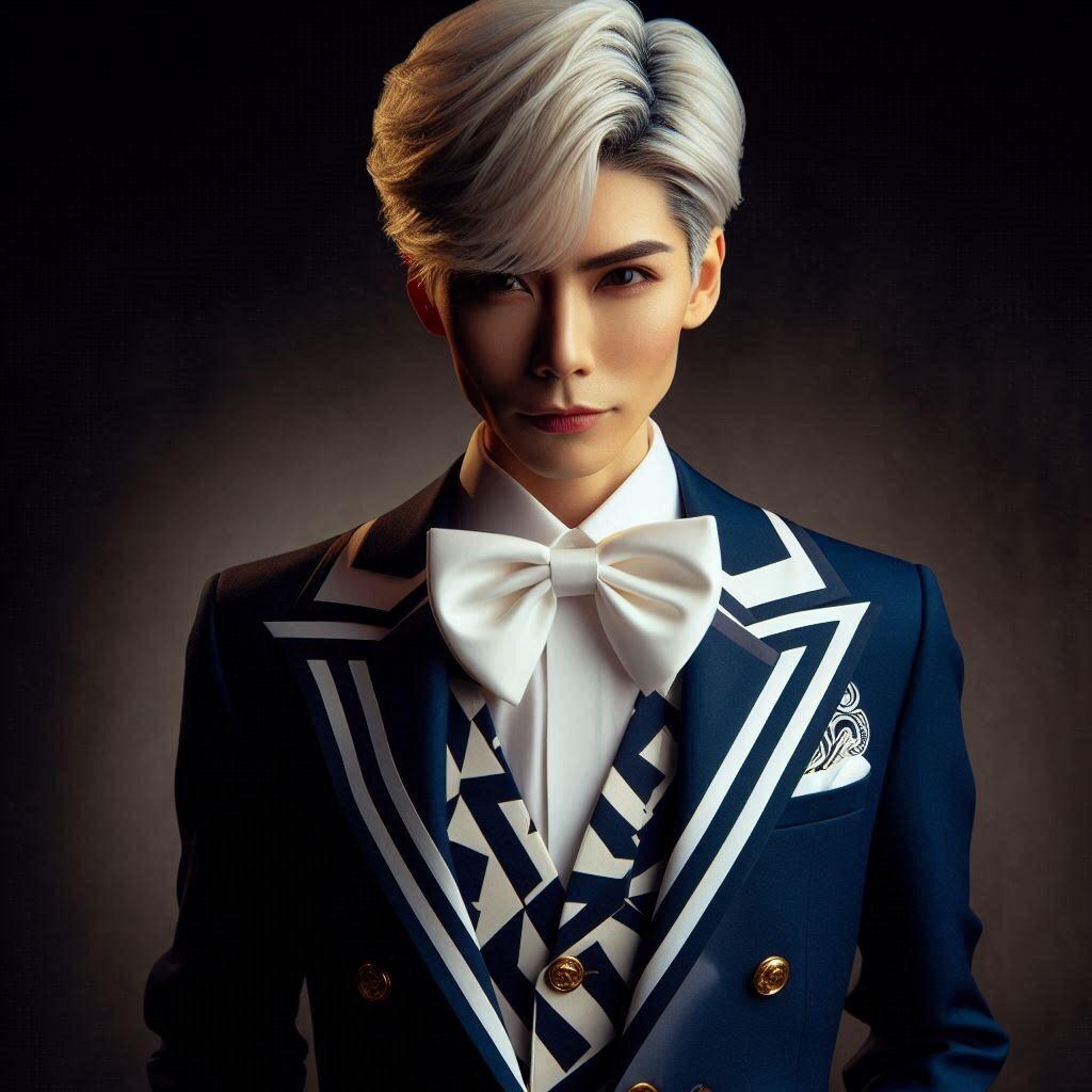 宝塚風に、セーラータキシード