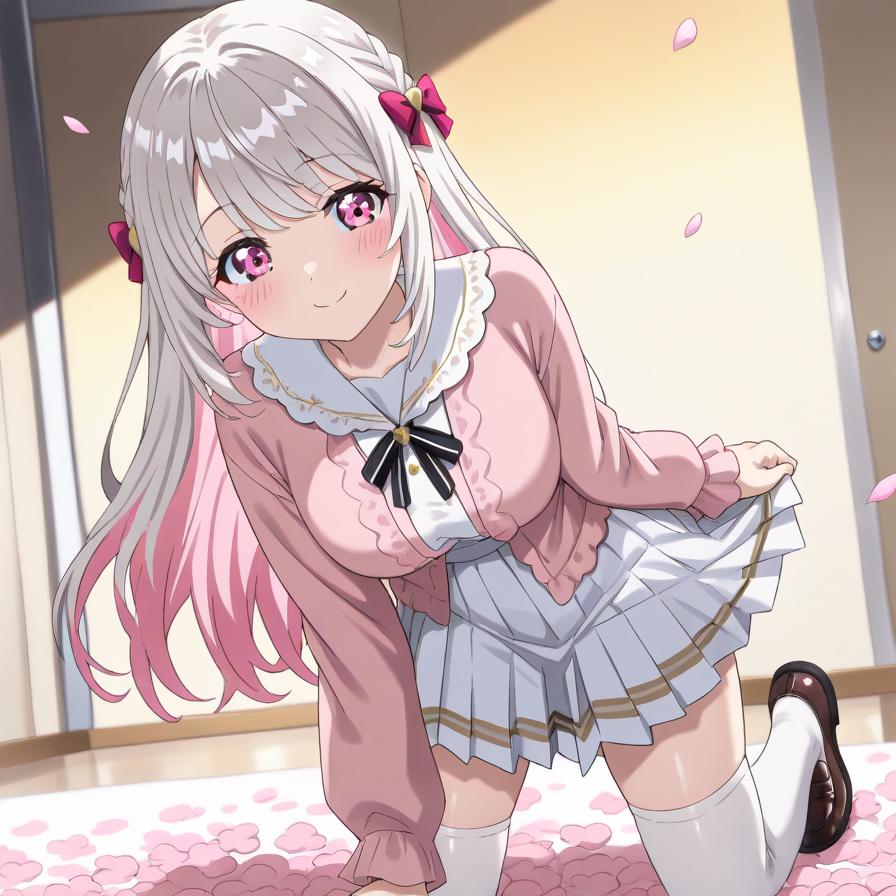 うちの子(プラム)をもっと可愛くして‼️~Spellai ver.~ | の人気AIイラスト・グラビア