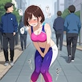 【おしっこ我慢できなかったスポーツ女子たち】販売中！ 5枚目