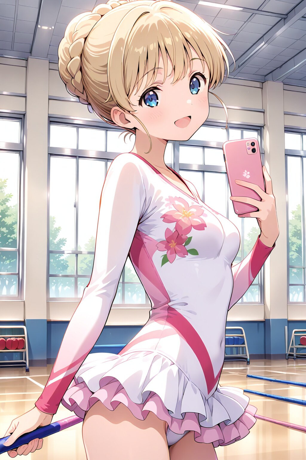 新体操部の瑛梨ちゃん✨２１４
