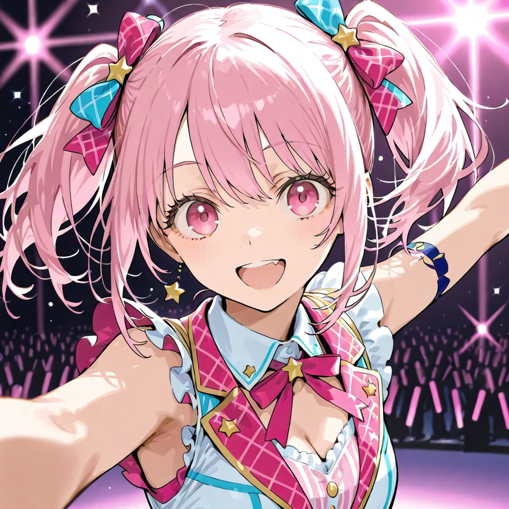 ピンク担当アイドル | の人気AIイラスト・グラビア