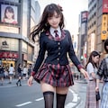 結衣の制服 5枚目
