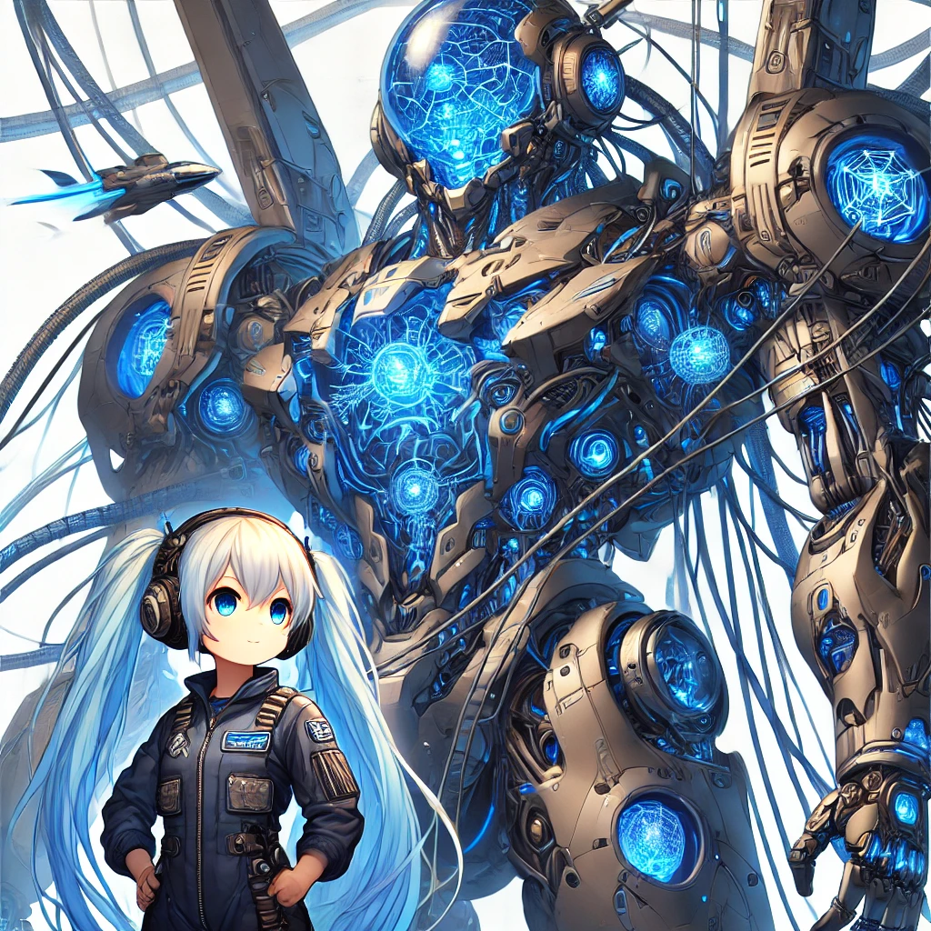 青色神経ロボ