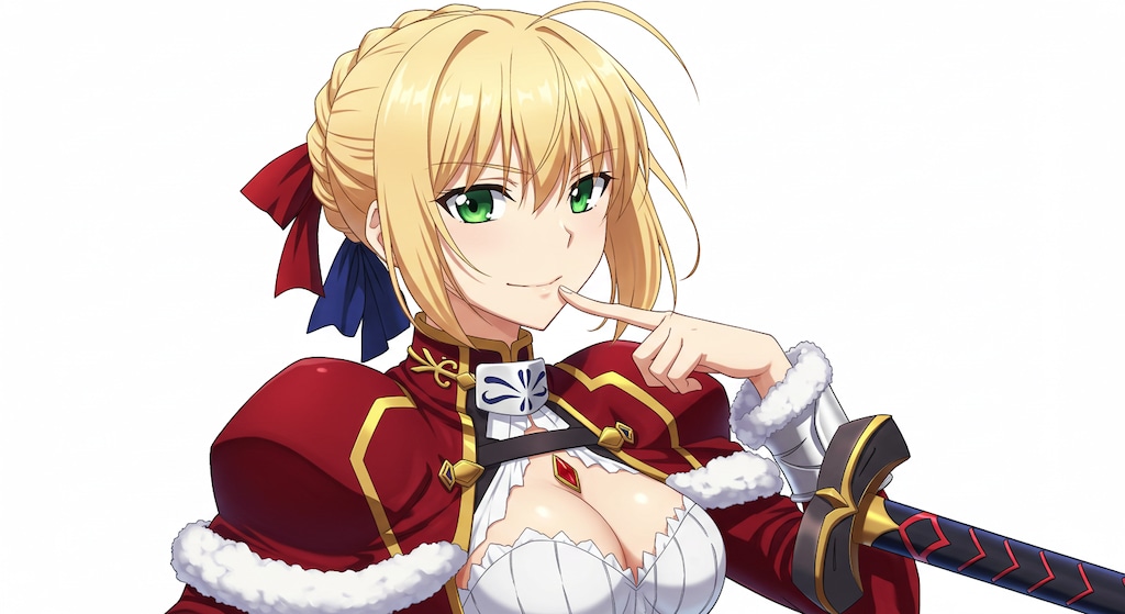 赤セイバーちゃん