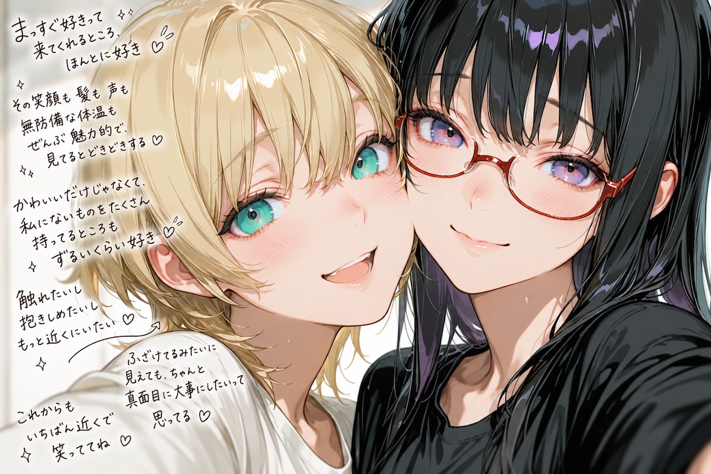 私から貴女へ。