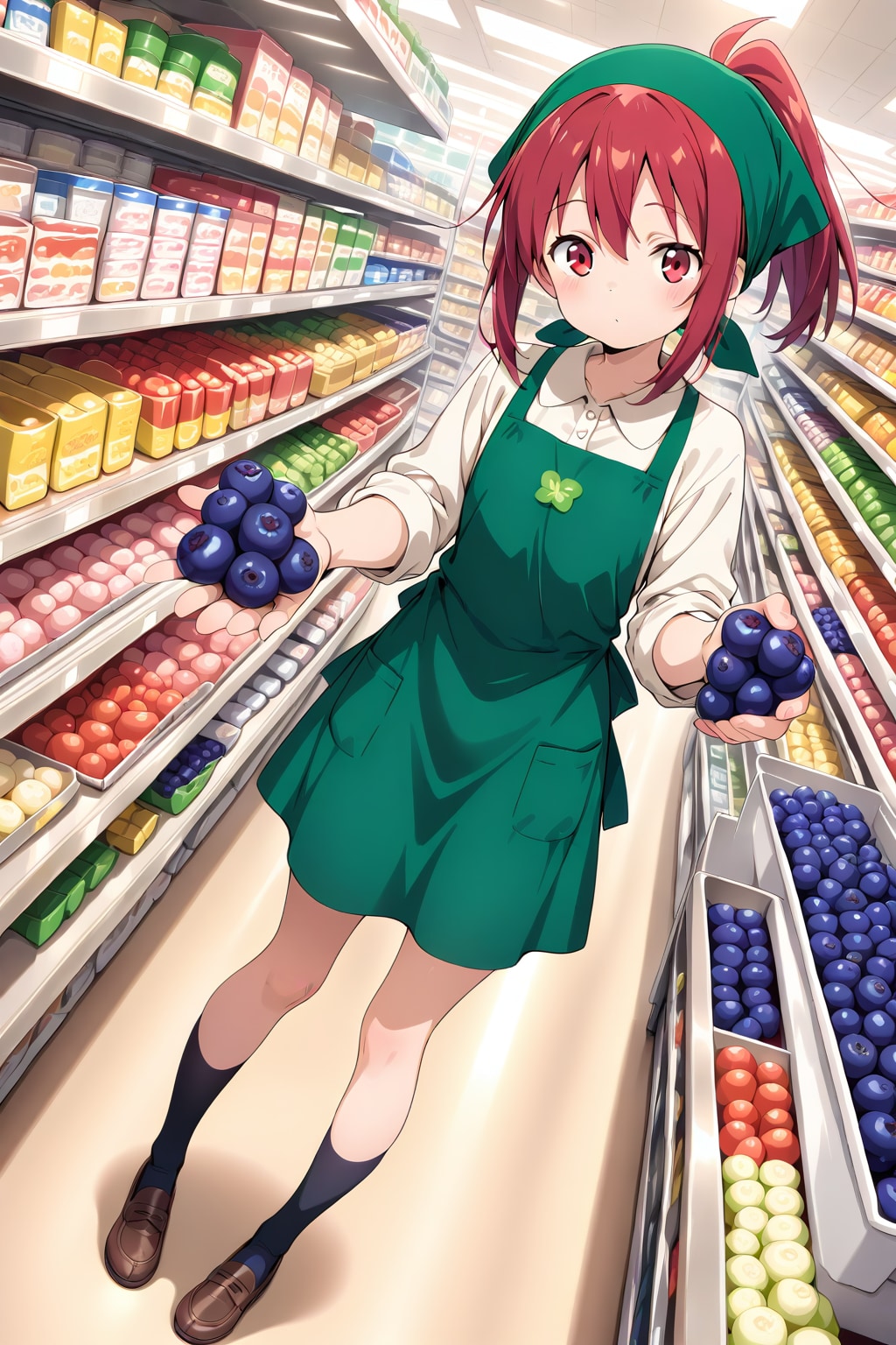 本日のスーパーちちぷいのバイトの娘