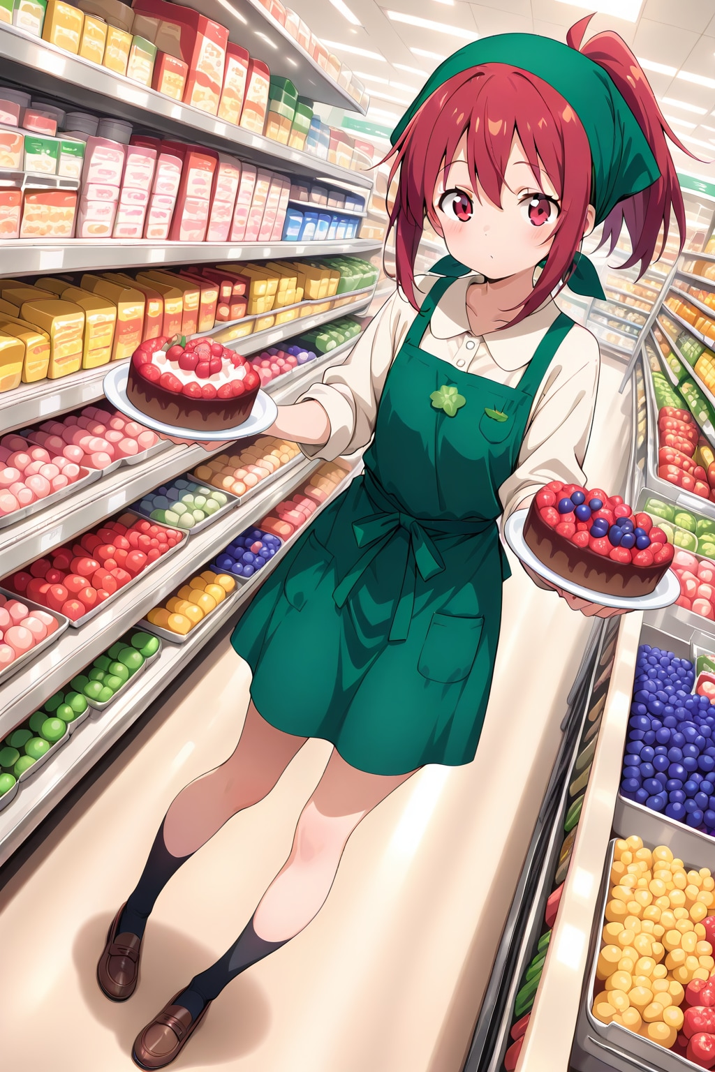 本日のスーパーちちぷいのバイトの娘