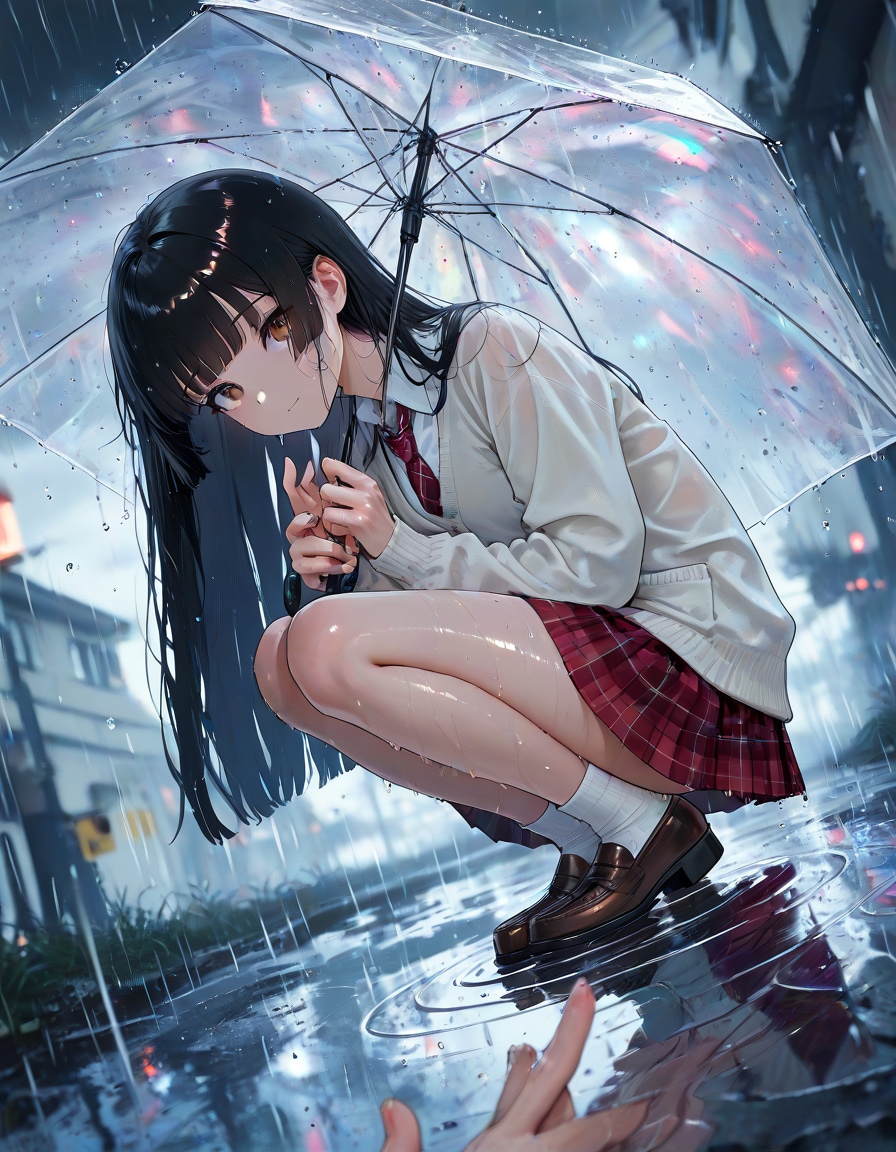 冷たい雨 | の人気AIイラスト・グラビア