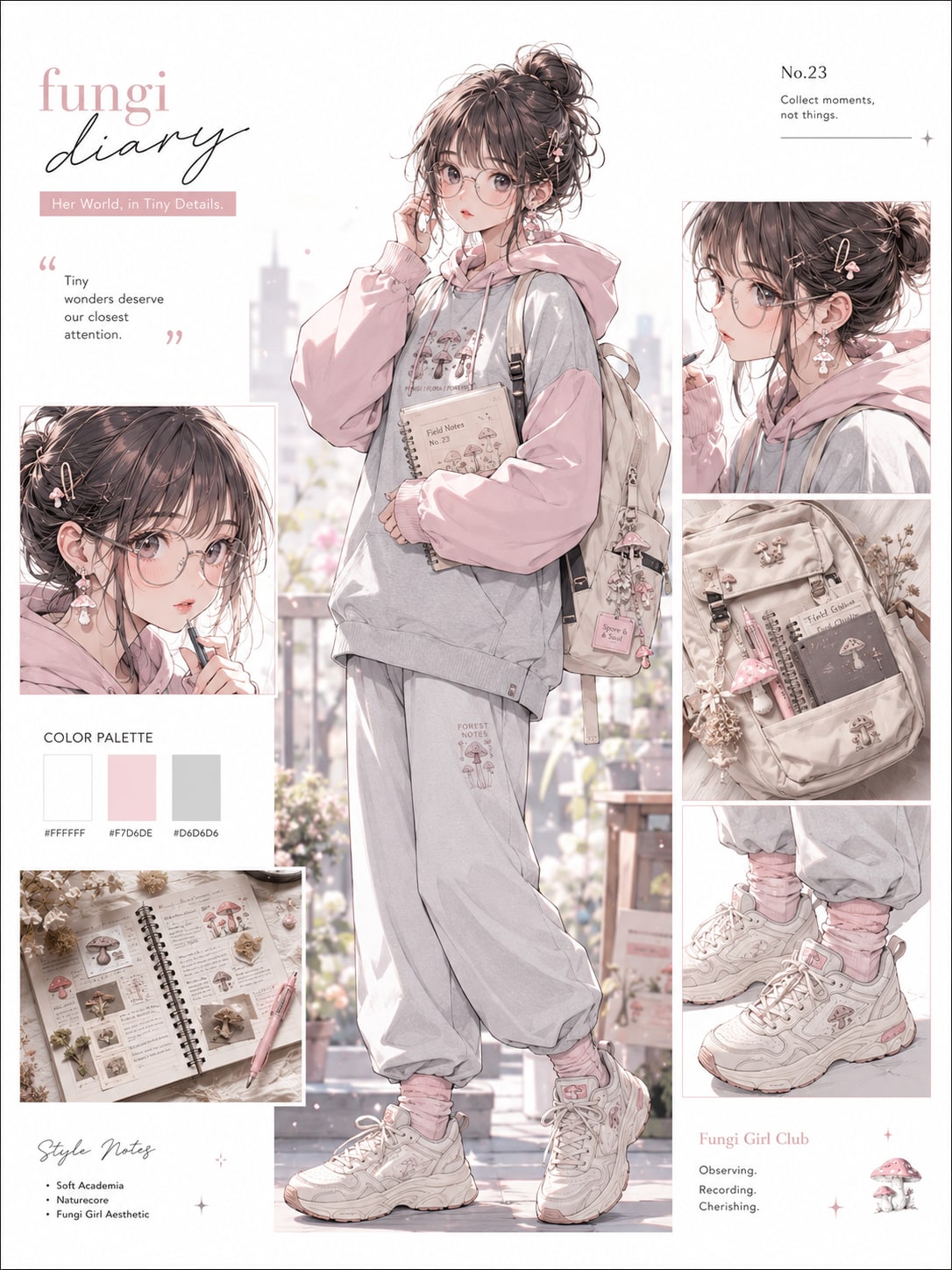 Fungi diary | の人気AIイラスト・グラビア