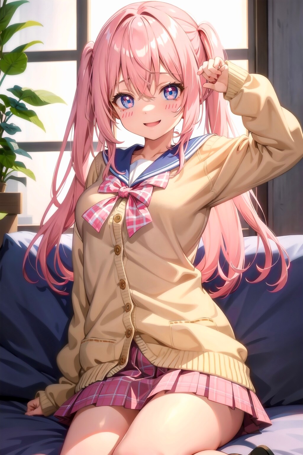 うちの子制服 | の人気AIイラスト・グラビア