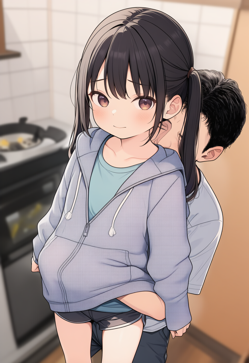 近所で可愛がられるツインテ少女_260502
