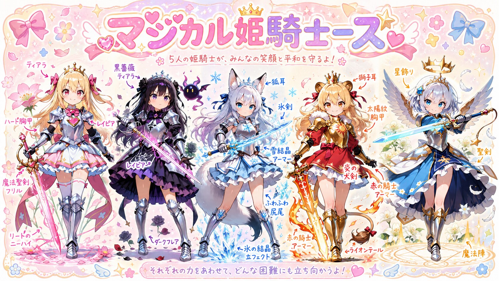 マジカル姫騎士ーズ！