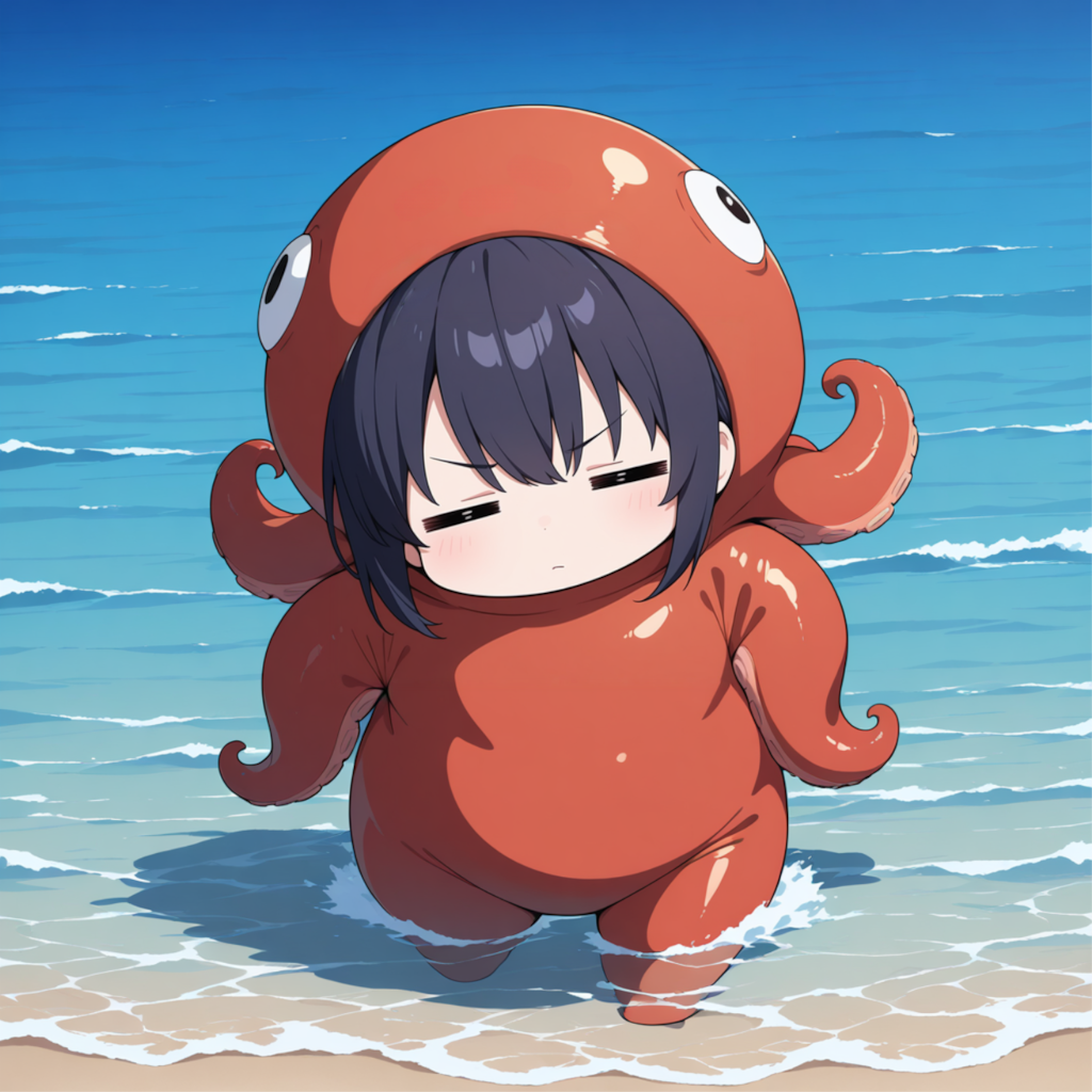 謎の生命体が現れた