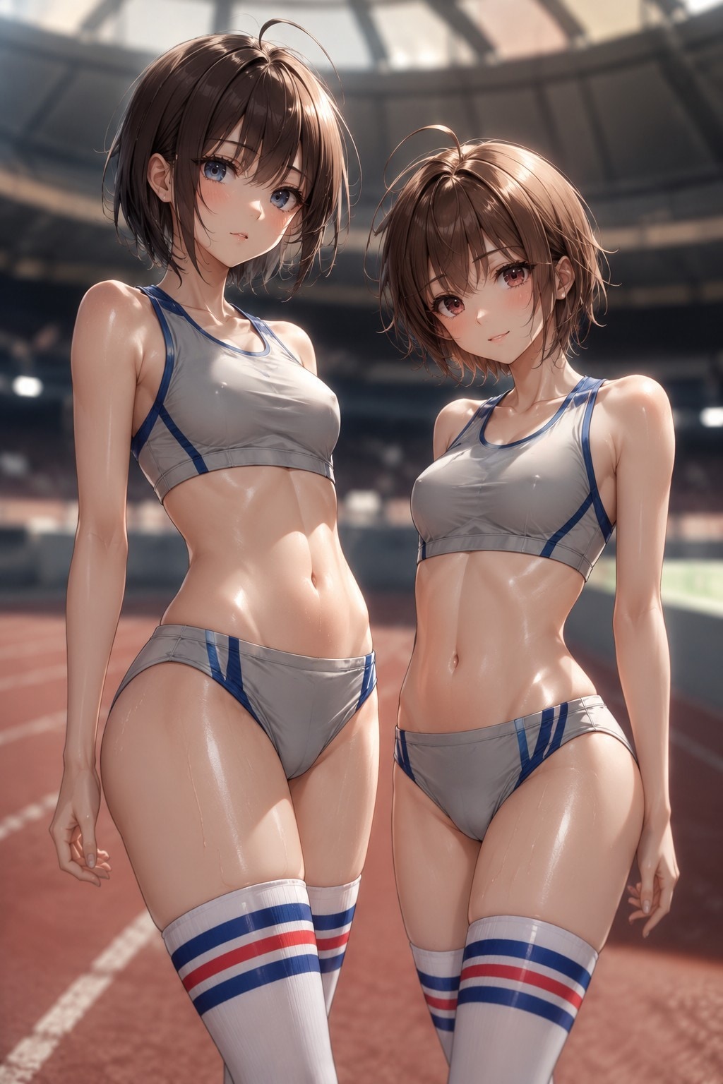 陸上部の先輩・後輩