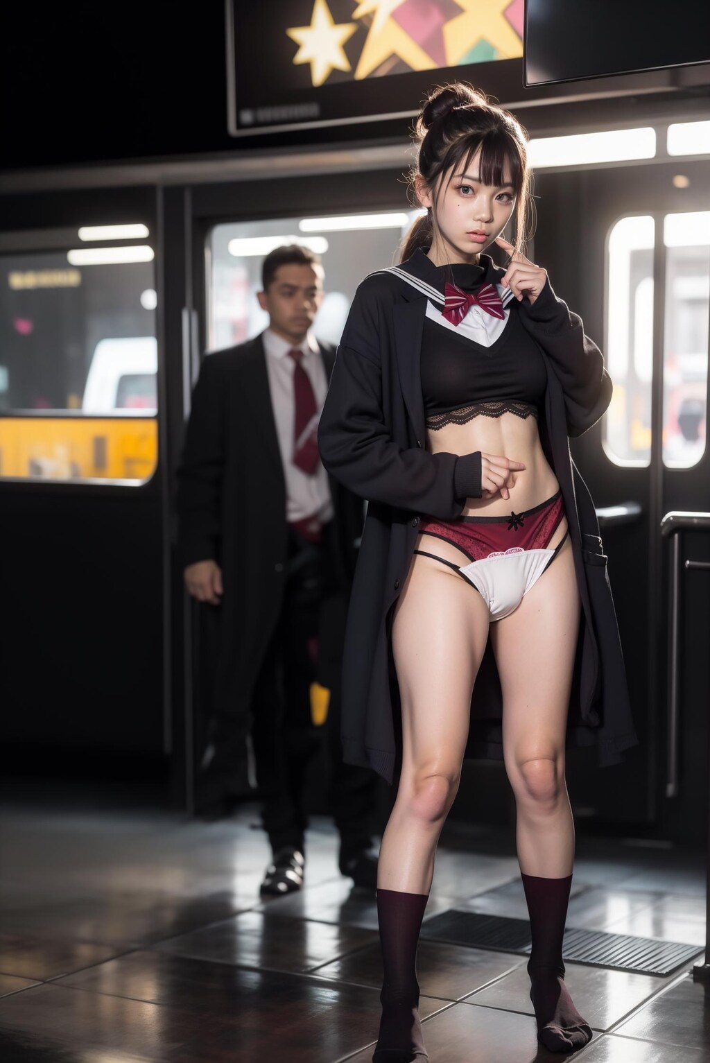 ヨルと駅