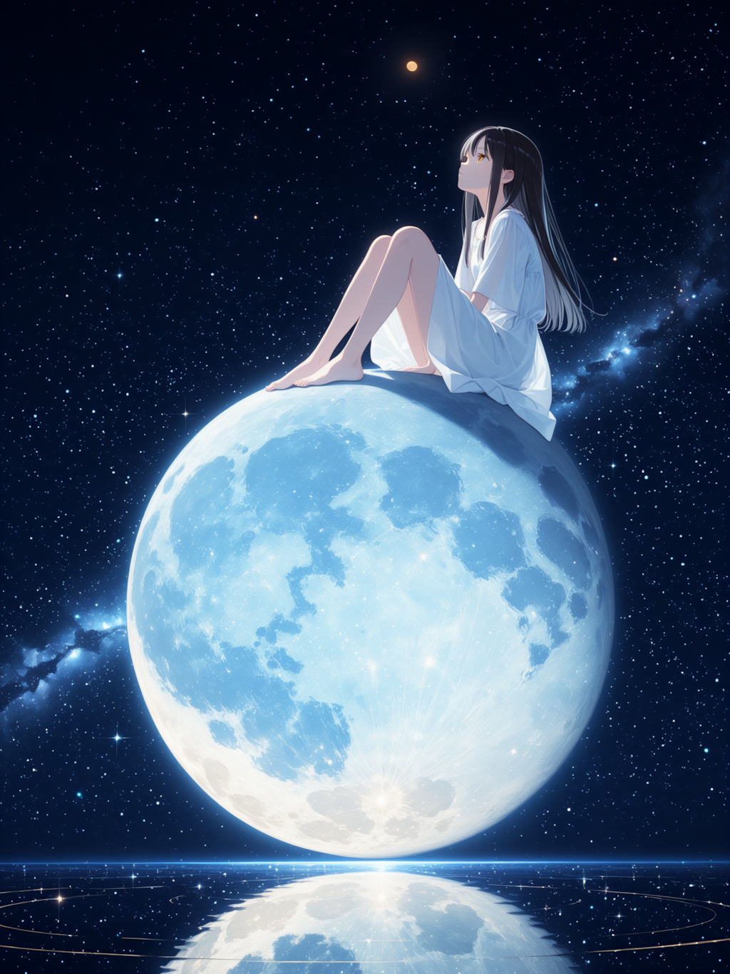 月のてっぺんで見る夢