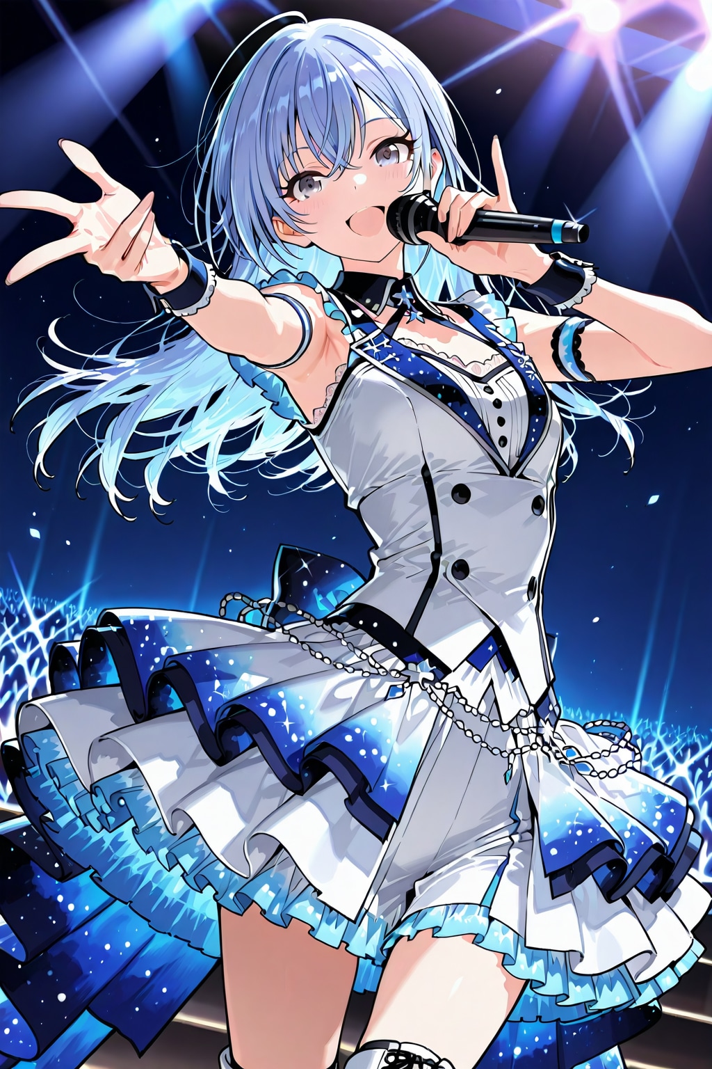 【コンサート】鈴木羽奈ちゃん　新作衣装 | の人気AIイラスト・グラビア