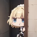 🍕おピッツァもぐもぐしながらチラ見しちゃう系メイドちゃん🍕 5枚目