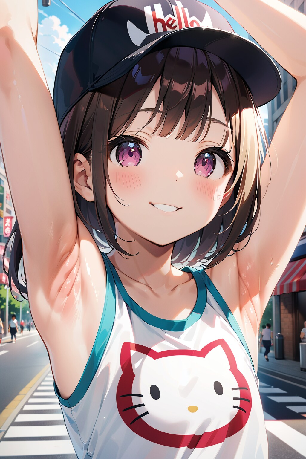 EMERALD 腋見せのポーズ II