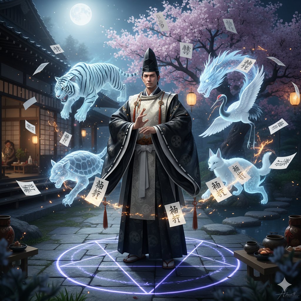 陰陽師、安倍晴明 | の人気AIイラスト・グラビア