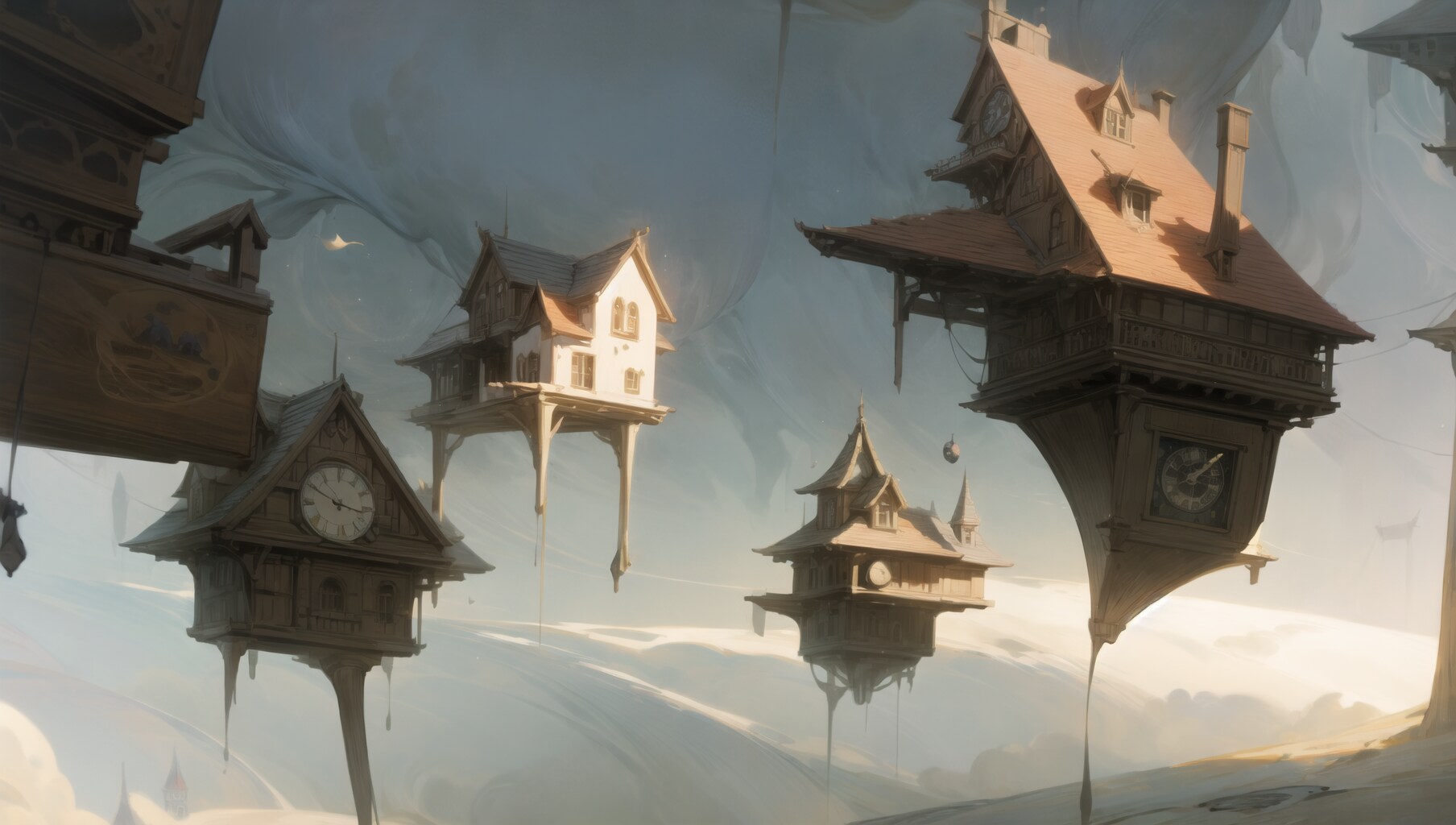 こんな空からは家だって逃げたい Even the House Wants to Get Away from This Sky