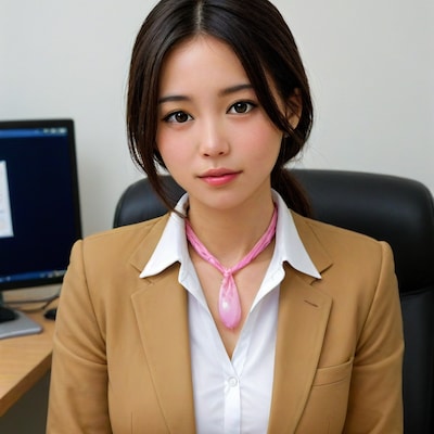 当社指定のネクタイは毎日男性社員から供与されています