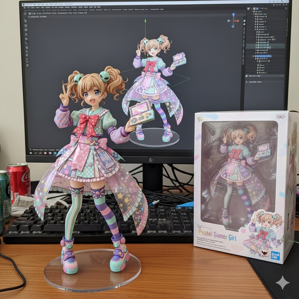 かわいいフィギュア　3